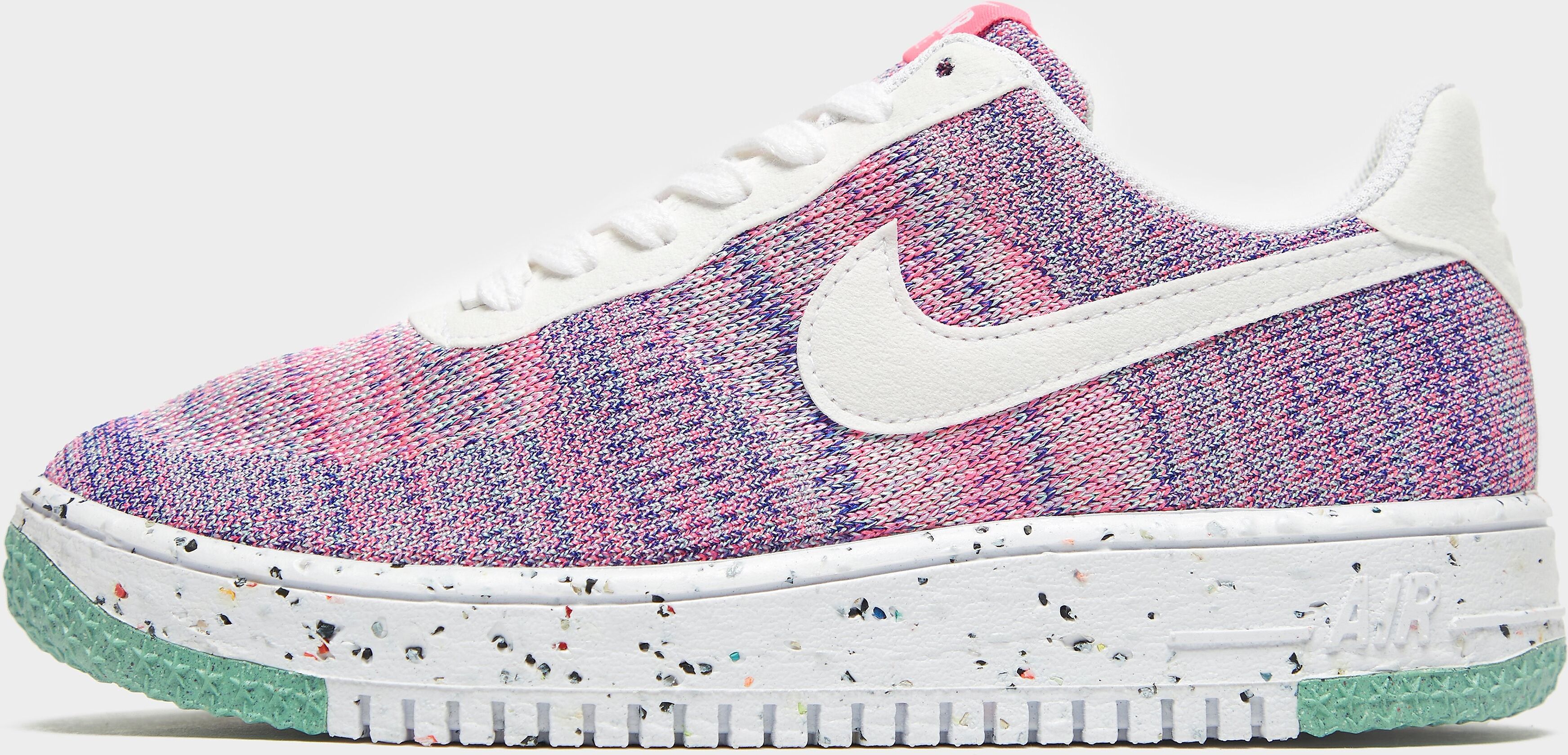 Nike Air Force 1 Crater Flyknit Women's - Pink/White - Womens  size: 7.5