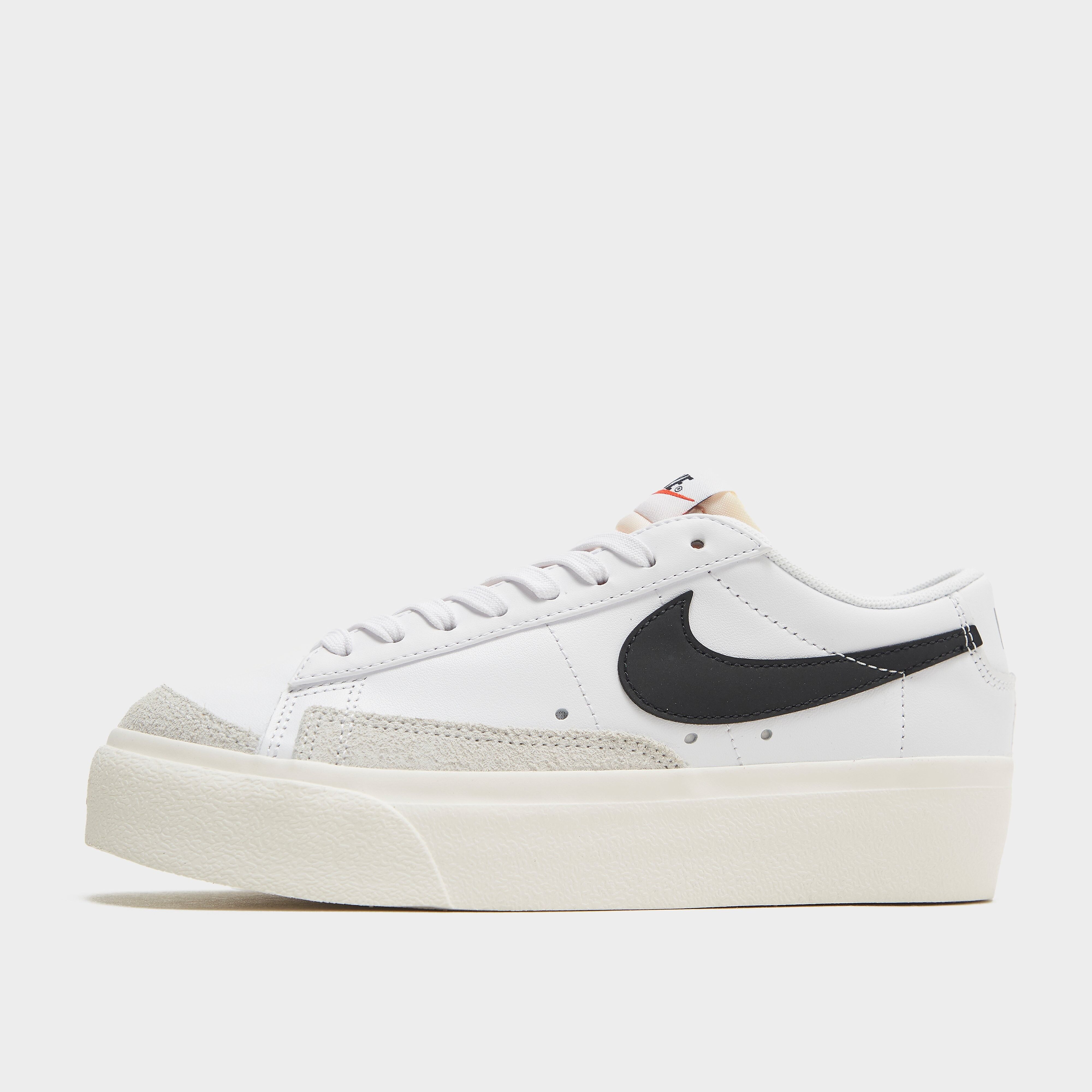 Nike Blazer Low Platform Women's - White/Black - Womens  size: 8