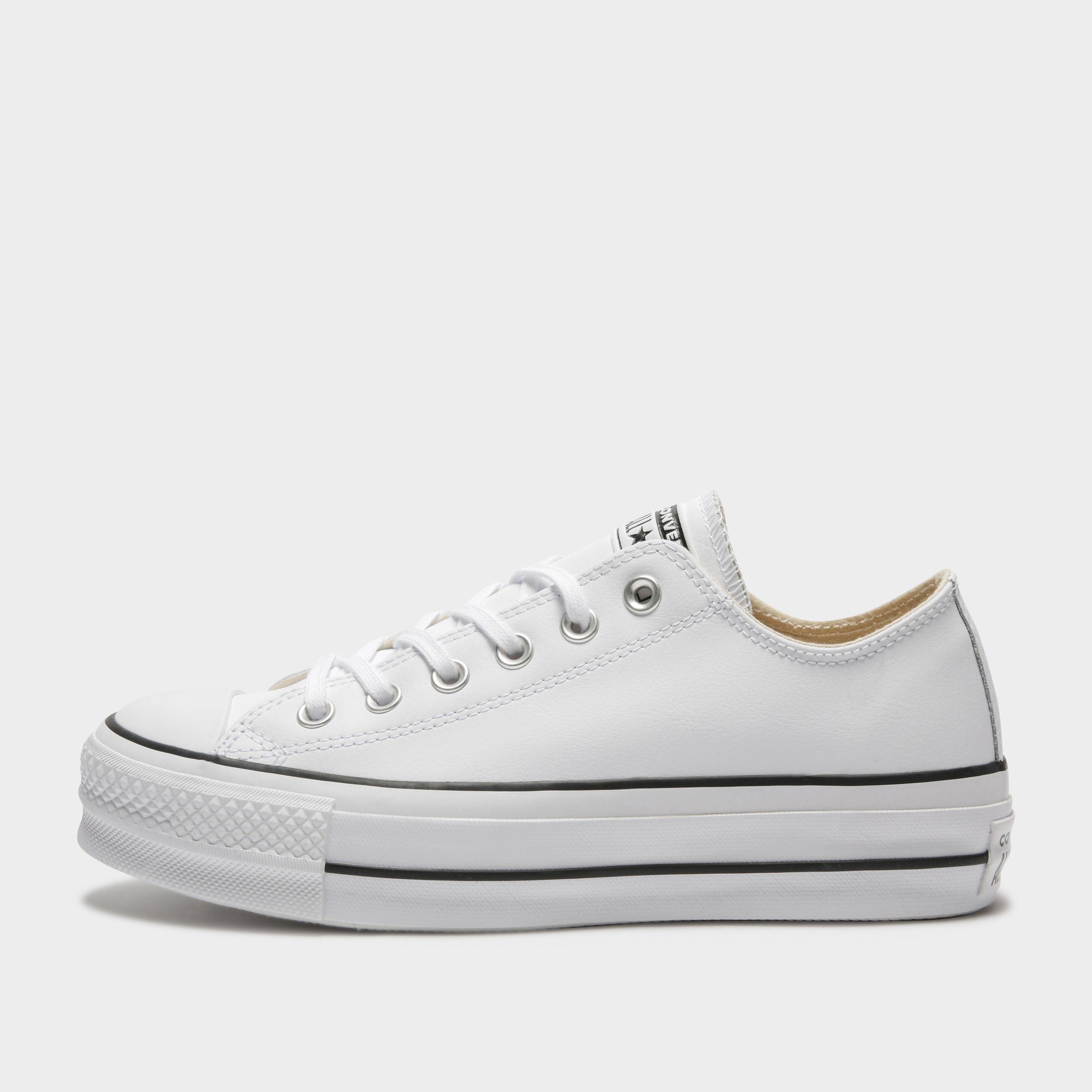 Converse All Star Lift Leather Women's - White - Womens  size: 9