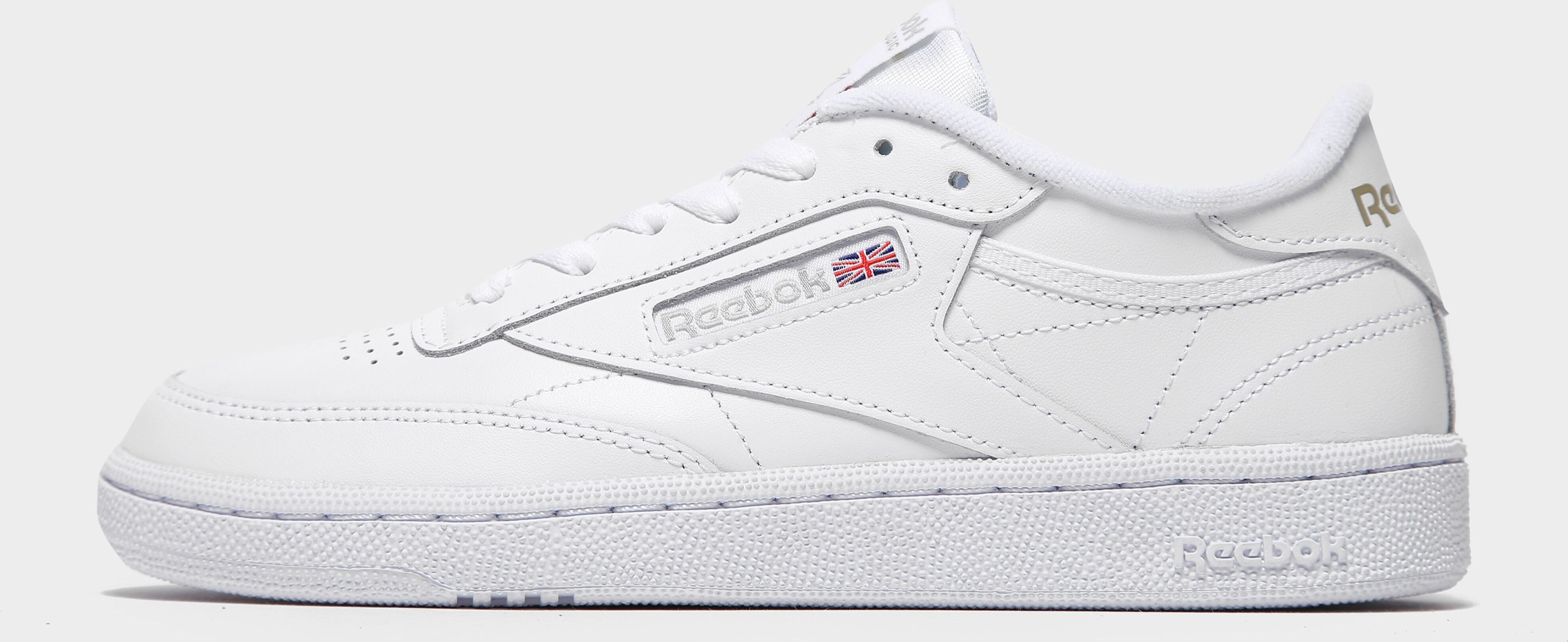 Reebok Club C 85 - White / Light Grey/Grey - Womens  size: 6