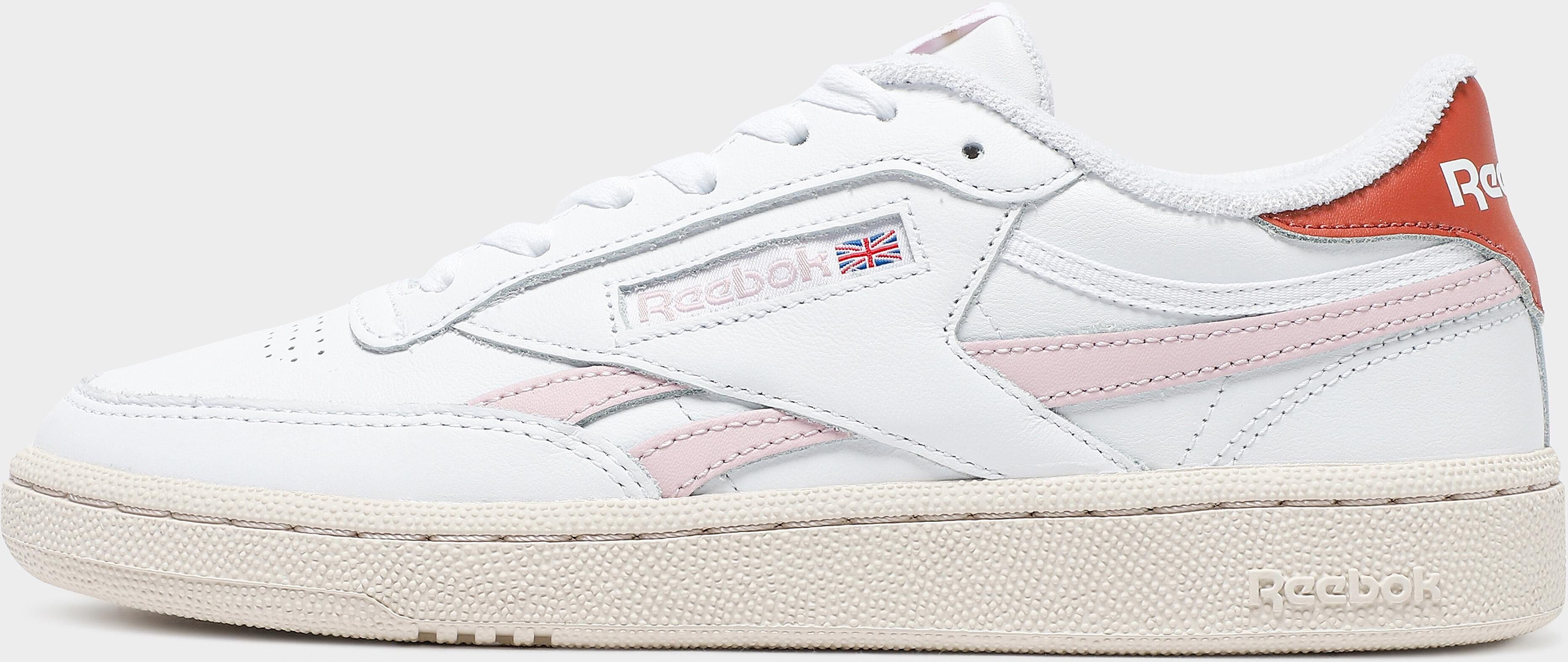 Reebok Club C Women's - Cloud White / Frost Berry / Baked Earth/Pink - Womens  size: 7