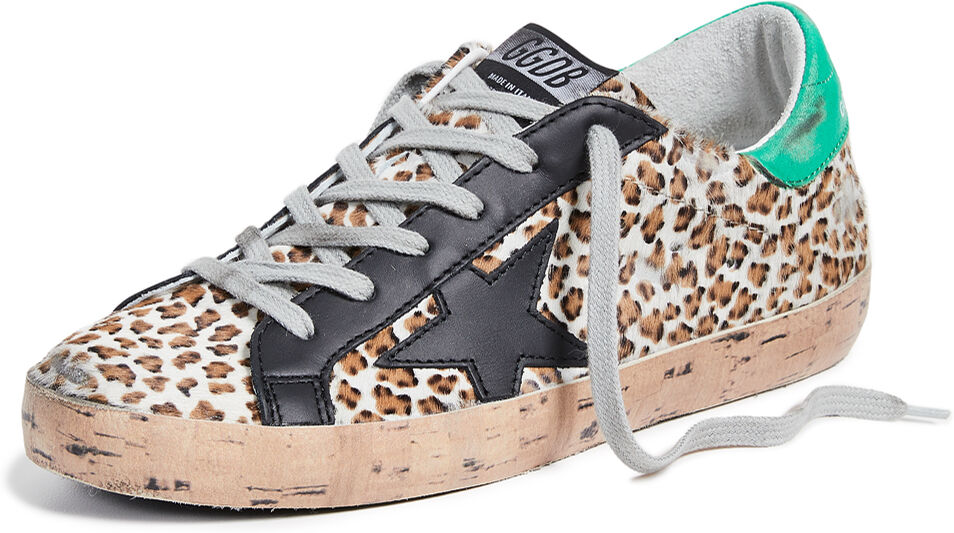 Golden Goose Superstar Sneakers Leopard/Cork 37  Leopard/Cork  size:37