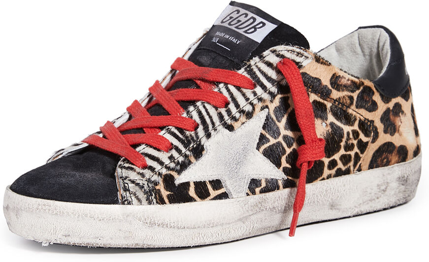 Golden Goose Superstar Sneakers Animalier Patchwork 37  Animalier Patchwork  size:37