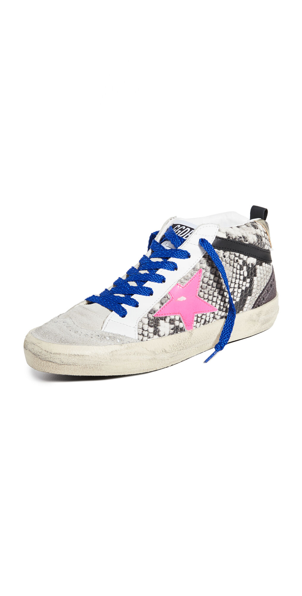 Golden Goose Mid Star Sneakers Snake/Fuxia 37  Snake/Fuxia  size:37