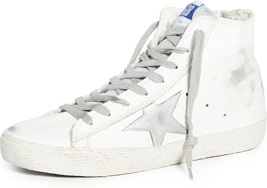 Golden Goose Francy Sneakers White/Silver 37  White/Silver  size:37