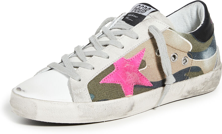 Golden Goose Superstar Sneakers Camo/Fuchsia 37  Camo/Fuchsia  size:37