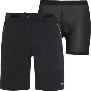 CMP Fahrradshorts Damen schwarz 36