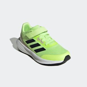 Adidas Sportswear Sneaker »RUNFALCON 3.0 ELASTIC LACE TOP STRAP« Green Spark / Core Black / Putty Grey  35