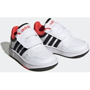 Adidas Sportswear Sneaker »HOOPS« Cloud White / Core Black / Bright Red  22