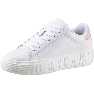 Tommy Jeans Plateausneaker »TOMMY JEANS NEW CUPSOLE LEATHER«, mit... weiss  41