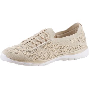 CITY WALK Slip-On Sneaker, Slipper, Sneaker, Schlupfschuh mit Stretchfunktion... beige  39