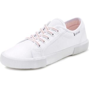 LASCANA Sneaker, mit stretchigen Schnürbändern weiss-rosé  35