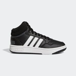 Adidas Sportswear Sneaker »HOOPS MID 3.0 K« Core Black / Cloud White / Grey Si  33