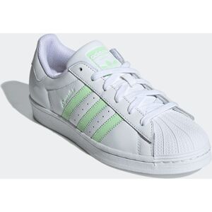 Adidas Originals Sneaker »SUPERSTAR« Cloud White / Semi Green Spark / Cloud White  39