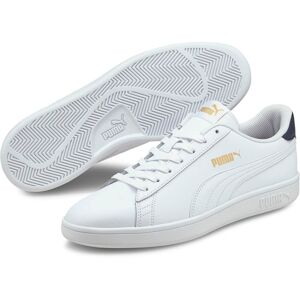 Sneaker »SMASH V2 L« Puma White-Puma White-Peacoat-Puma Team Gold  40