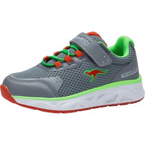 KangaROOS Sneaker »K-OK Ionis EV«, für Kinder mit leichtem Einstieg durch... grau-lime  34