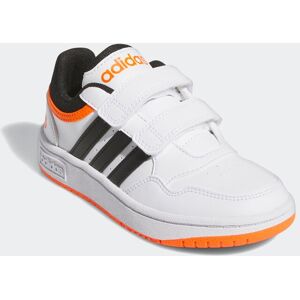 Adidas Sportswear Sneaker »HOOPS« Cloud White / Core Black / Impact Orange  28