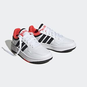 Adidas Sportswear Sneaker »HOOPS« Cloud White / Core Black / Bright Red  30