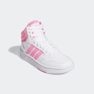 Adidas Sportswear Sneaker »HOOPS MID 3.0 K« Cloud White / Bliss Pink / Pulse Magenta  36