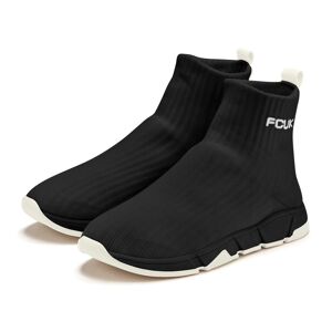 FCUK Sneaker, Freizeitschuh, Sock Sneaker, High Top Sneaker, Stiefelette,... schwarz/weiss  40