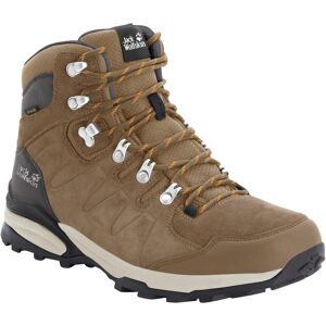 Jack Wolfskin Wanderschuh »REFUGIO TEXAPORE MID W«, wasserdicht brown-apricot  40