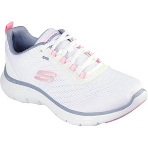 Skechers Sneaker »FLEX APPEAL 5.0-«, mit praktischer Anziehlasche,... weiss-rosa Größe 37