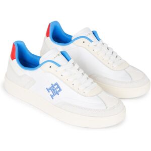 Tommy Hilfiger Plateausneaker »TH HERITAGE COURT SNEAKER«, mit... weiss-hellblau-rot Größe 42