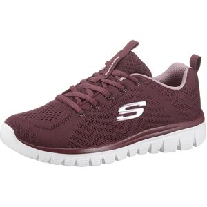 Skechers Sneaker »Graceful - Get Connected«, mit Memory Foam, Freizeitschuh,... bordeau Größe 36