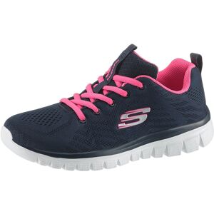 Skechers Sneaker »Graceful - Get Connected«, mit Memory Foam, Freizeitschuh,... navy-pink Größe 40