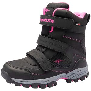 KangaROOS Winterstiefel »K-Robi RTX«, wasserdicht mit Klettverschluss schwarz-pink Größe 38