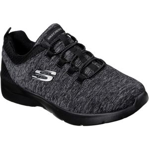 Skechers Slip-On Sneaker »DYNAMIGHT 2.0-IN A FLASH«, Slipper, Freizeitschuh,... schwarz-meliert Größe 37