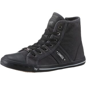 Mustang Shoes Sneaker »High-Top-Sneaker, Freizeitschuh«, High Top-Sneaker,... rauchblau-anthrazit (schwarz uni) Größe 38