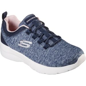 Skechers Slip-On Sneaker »DYNAMIGHT 2.0-IN A FLASH«, Slipper, Freizeitschuh,... navy-rosa Größe 35