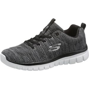 Skechers Sneaker »Graceful - Twisted Fortune«, mit Memory Foam,... schwarz-weiss Größe 35