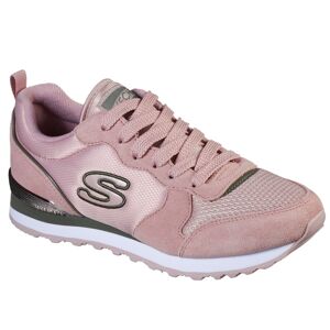 Skechers Sneaker »Nylon Quarter Lace Up Jogger«, im modischen Kontrastlook,... rosa-khaki Größe 38