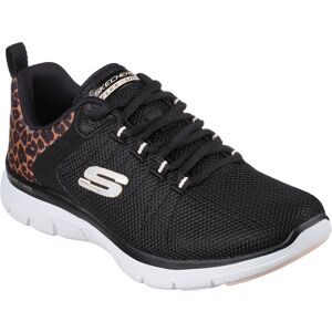 Skechers Sneaker »FLEX APPEAL 4.0 - WILD BALLAD«, in veganer Verarbeitung,... schwarz-braun Größe 42