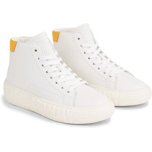 Tommy Jeans Sneaker »TJW NEW CUPSOLE LEATHER MC«, mit Kontrastbesatz an der... ecru-gelb Größe 38