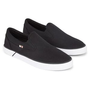 Tommy Hilfiger Slip-On Sneaker »VULC CANVAS SLIP-ON SNEAKER«, Slipper,... schwarz Größe 41