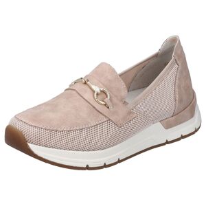 Rieker Slip-On Sneaker »Slipper vegan«, Slipper, Freizeitschuh mit eleganter... rosé Größe 36