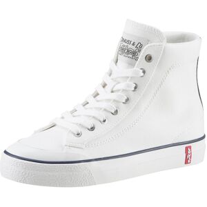 Levi's® Plateausneaker »LS2 S MID«, mit farbiger Sohlen-Umrahmung,... weiss Größe 42