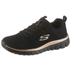 Skechers Sneaker »Graceful - Get Connected«, mit Memory Foam, Freizeitschuh,... schwarz-goldfarben Größe 35