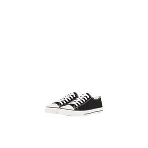 TOM TAILOR Damen Basic Sneaker, schwarz, Uni, Gr. 40