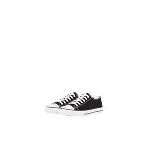 TOM TAILOR Damen Basic Sneaker, schwarz, Uni, Gr. 38