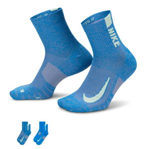 Nike Multiplier Running Knöchelsocken (2 Paar) - Multi-Color - 38-42