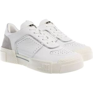 Love Moschino Sneakers - Sneakerd Text50 Mix - Gr. 36 (EU) - in Weiß - für Damen