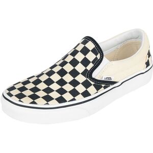 Vans Sneaker - Classic Slip On Checkerboard - EU36 bis EU47 - schwarz/altweiß