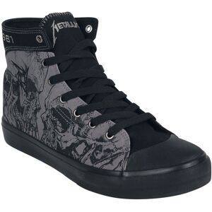 Metallica Sneaker high - EMP Signature Collection - EU37 bis EU47 - grau/schwarz