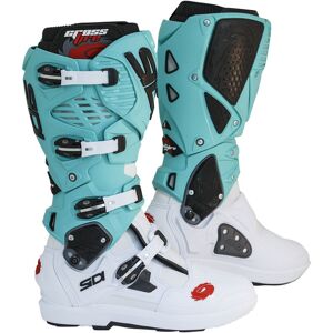 Sidi Crossfire 3 SRS Limited Edition 2024 Motocross Stiefel 44 Weiss Grün