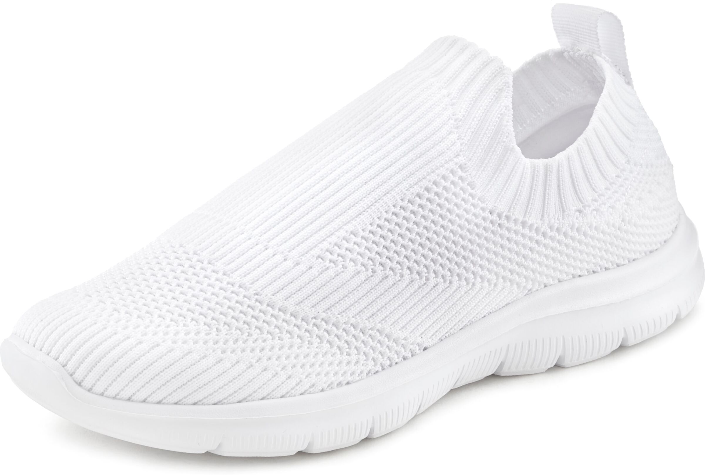 LASCANA Sneaker, Slip-In ultraleicht und bequem zum Reinschlüpfen vegan weiss  36 37 38 39 40 41