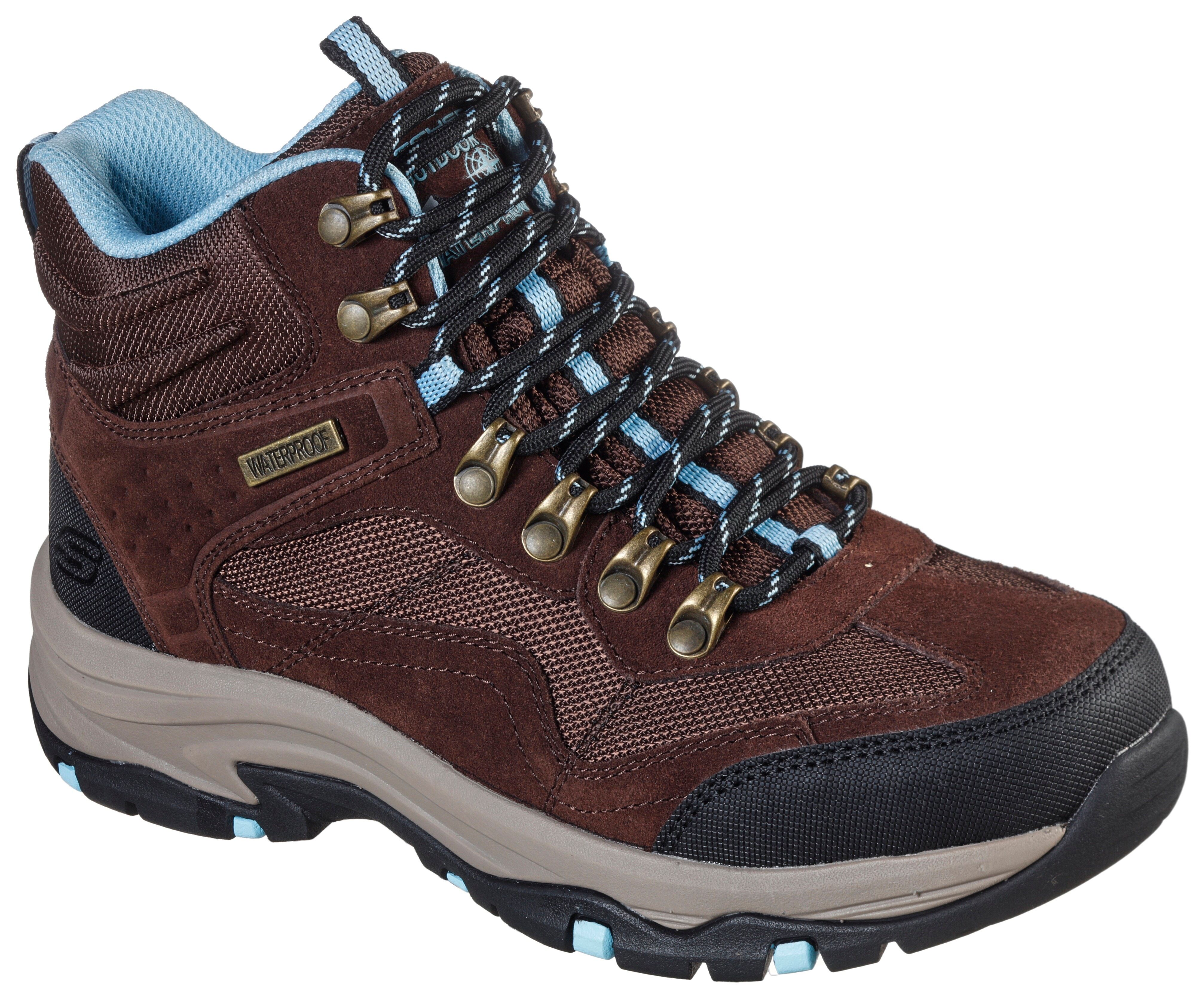 Skechers Schnürboots »TREGO BASE CAMP«, mit Waterproof-Ausstattung braun  35 36 37 38 39 40 41